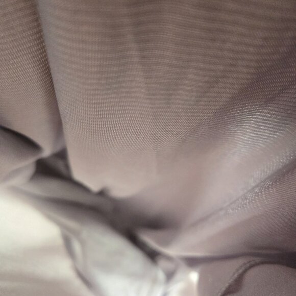 Gray Formal Racerback Lined Dress Size Small - Picture 7 of 16